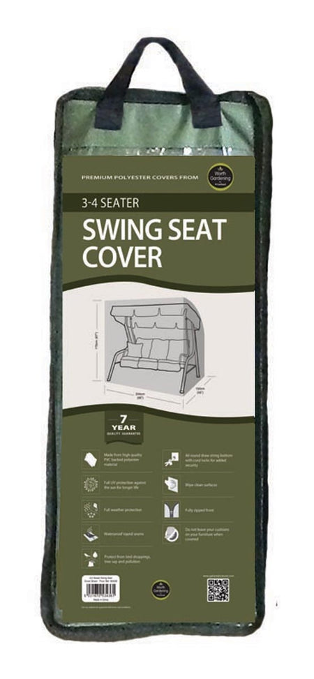 3-4 Seater Garden Swing Seat Cover