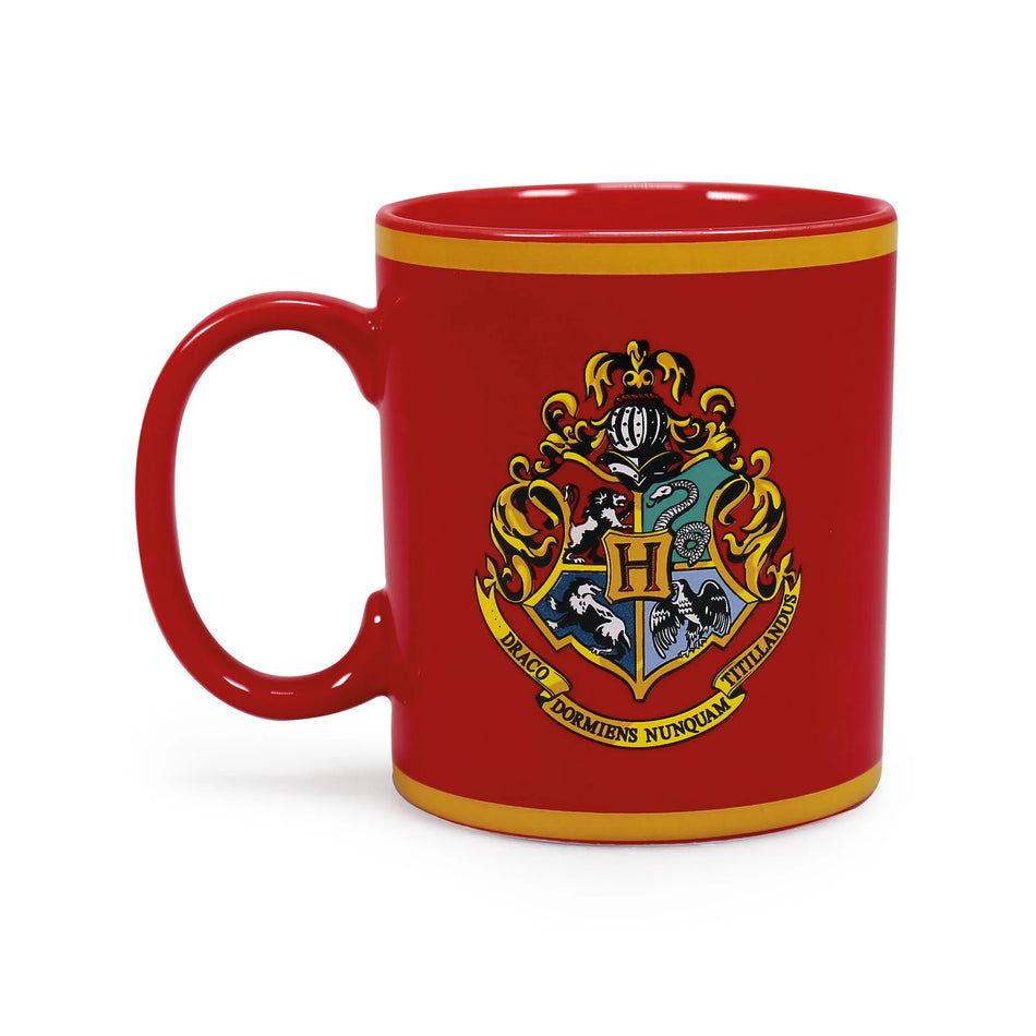 Harry Potter Gryffindor and Hogwarts School Crest Drinking Mug