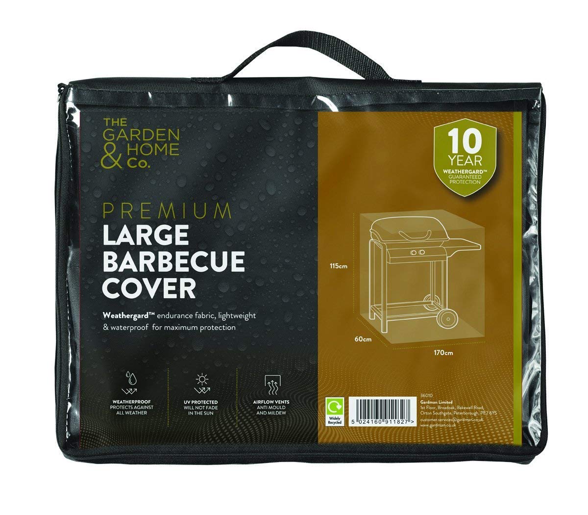 Large Premium Heavy Duty Barbecue BBQ Cover
