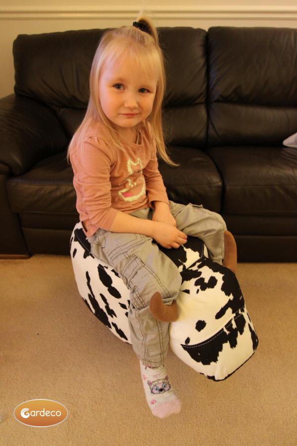 Cow Footstool