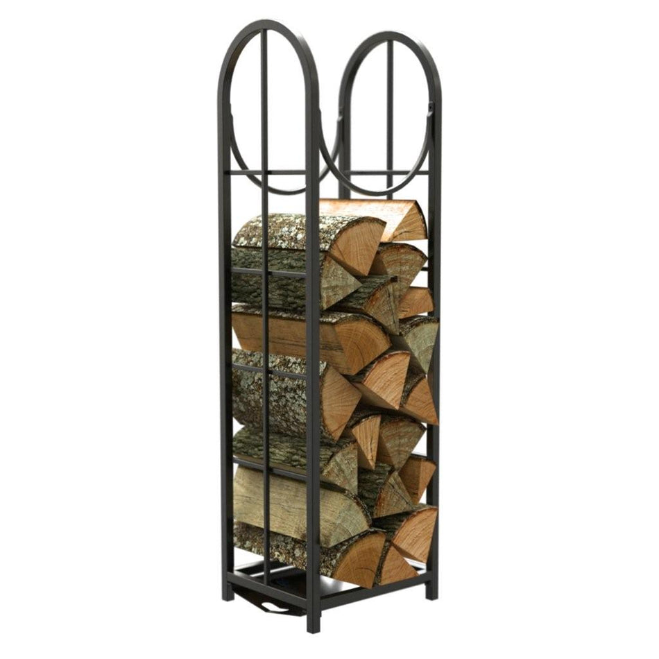 Metal Fireside Log Bin Store
