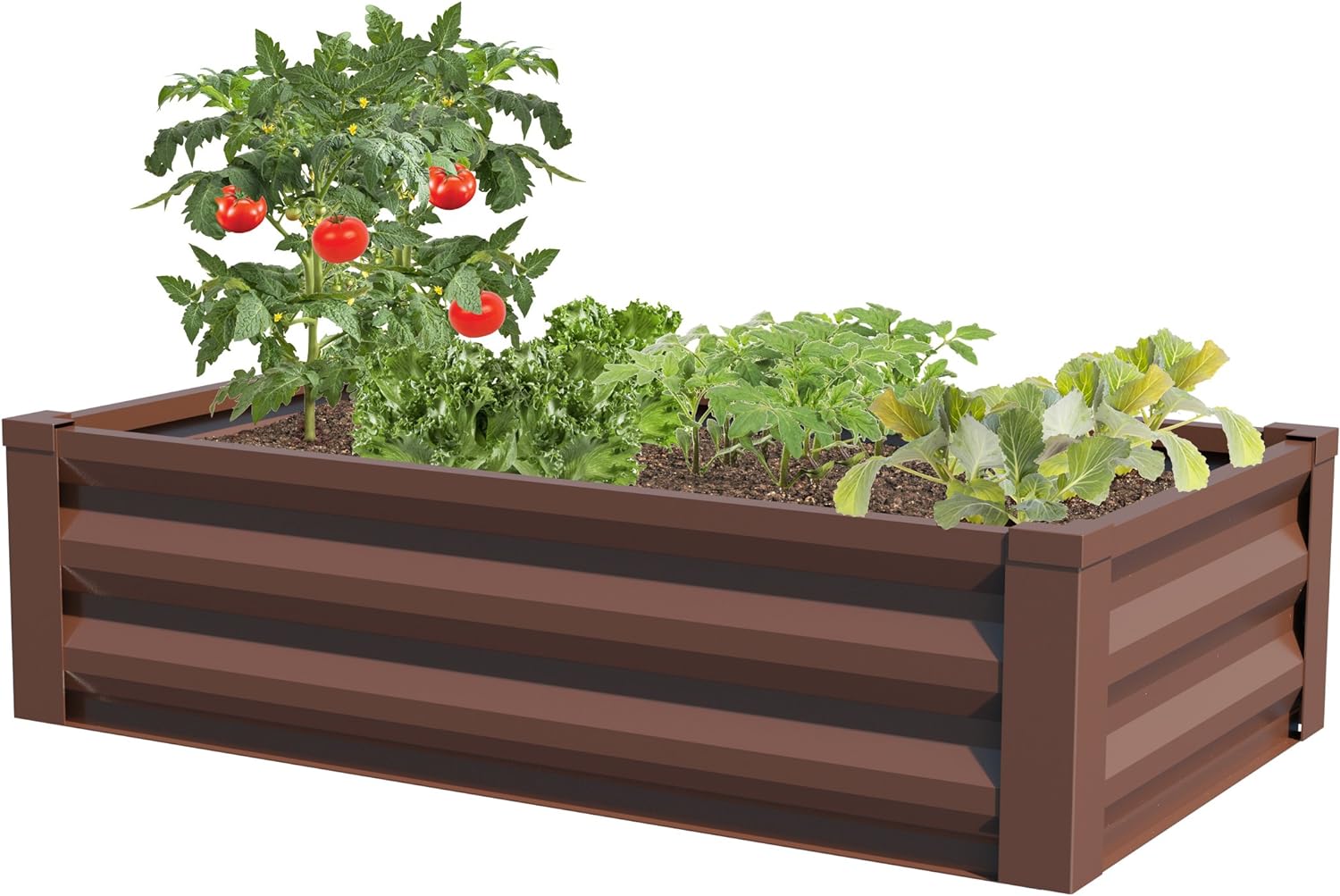 Metal Garden Planter Raised Bed for Plants