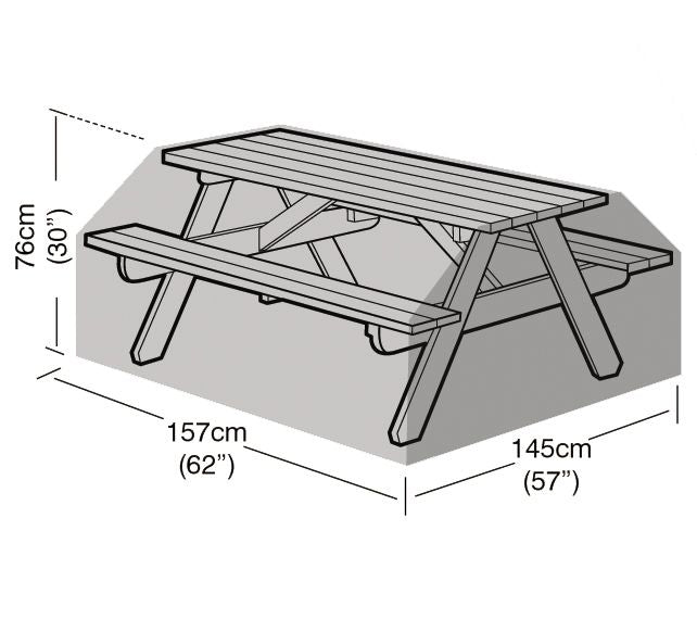 Picnic Table Cover Size