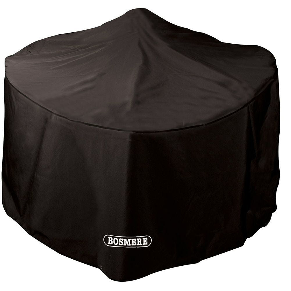 Bosmere Premium Polyester Small Round Firepit Cover Black