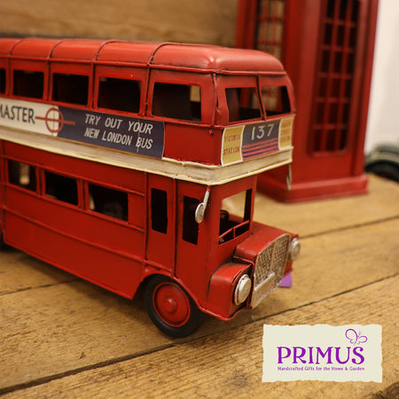 Vintage London Bus Ornament