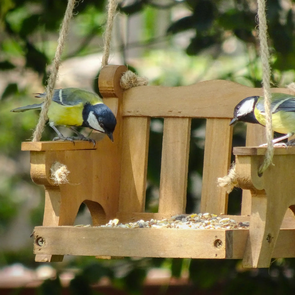 Wildlife World Swing Seat Garden Bird Feeder