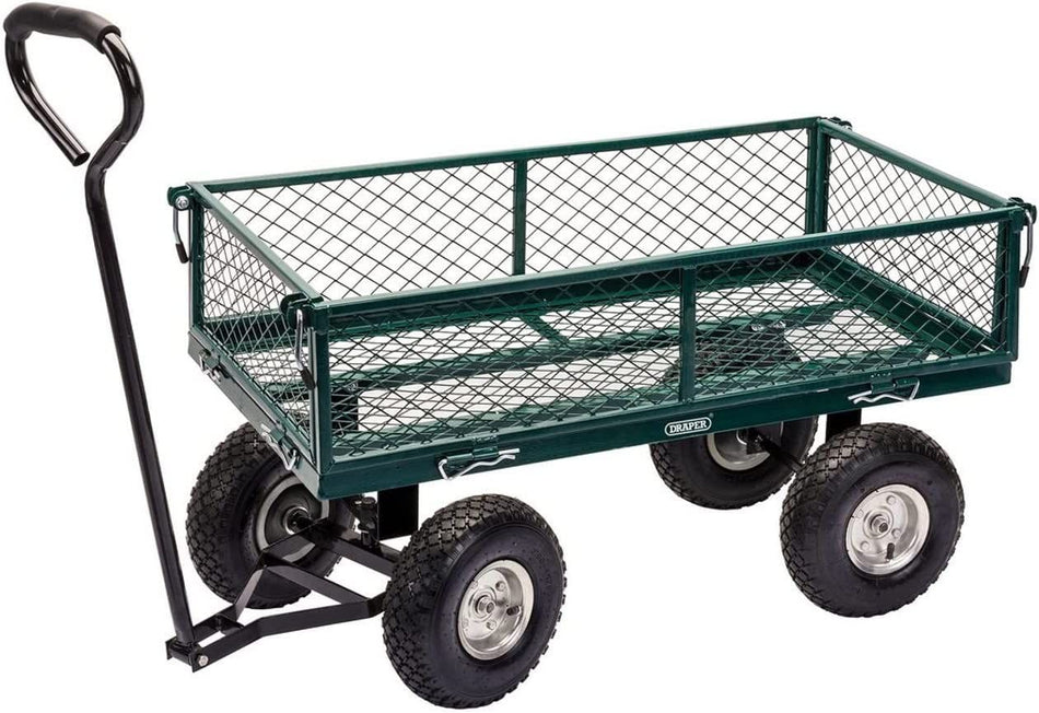 Draper Steel Mesh Gardener's Cart Trolley 58552