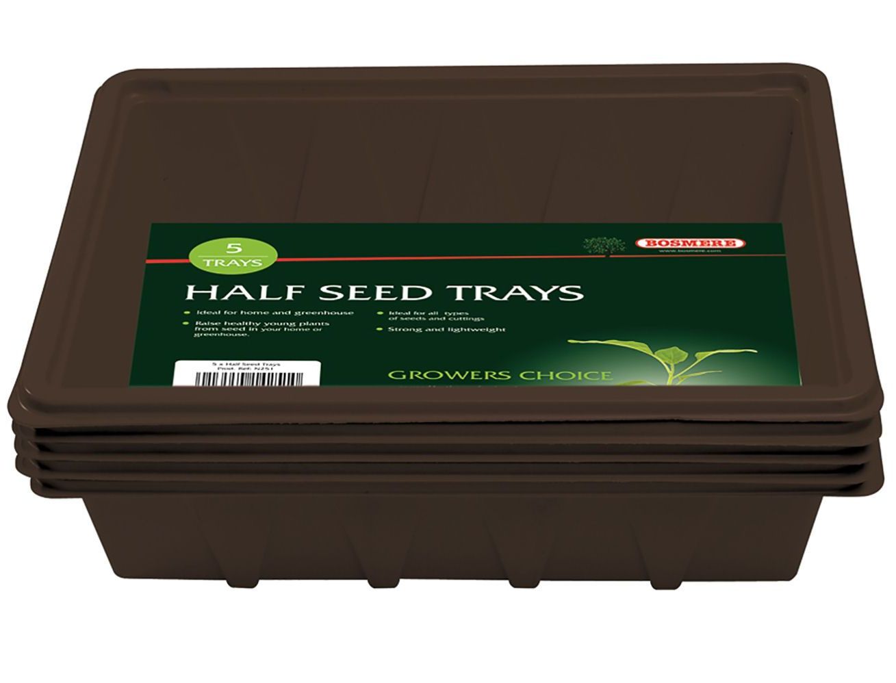 Bosmere Half-size Seed Trays - Set Of 10 N251