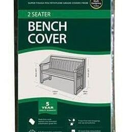 Garland 2 Seat Bench Super Tough Polyethylene Cover Green W1264
