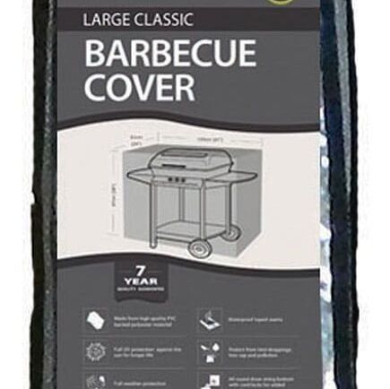 Garland Large Classic Heavy Duty Barbecue Bbq Cover Black W1316